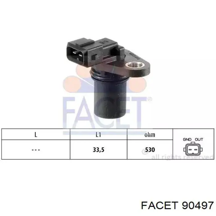 Датчик распредвала 79285 FAE
