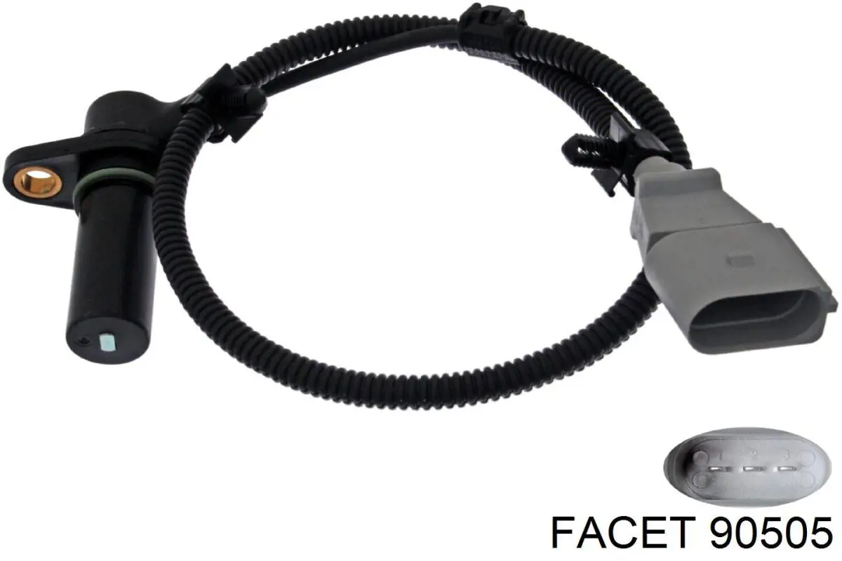 Датчик положения коленчатого вала Facet 90505 цена, от 21.12 USD