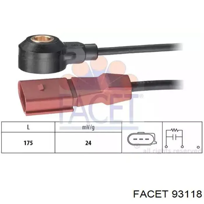 Датчик детонации Фольксваген Бора 