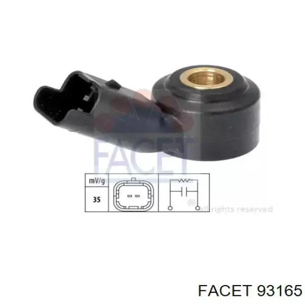 Sensor de detonaciones 93165 Facet