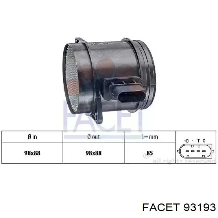 Купить 93193 Facet Датчик детонации