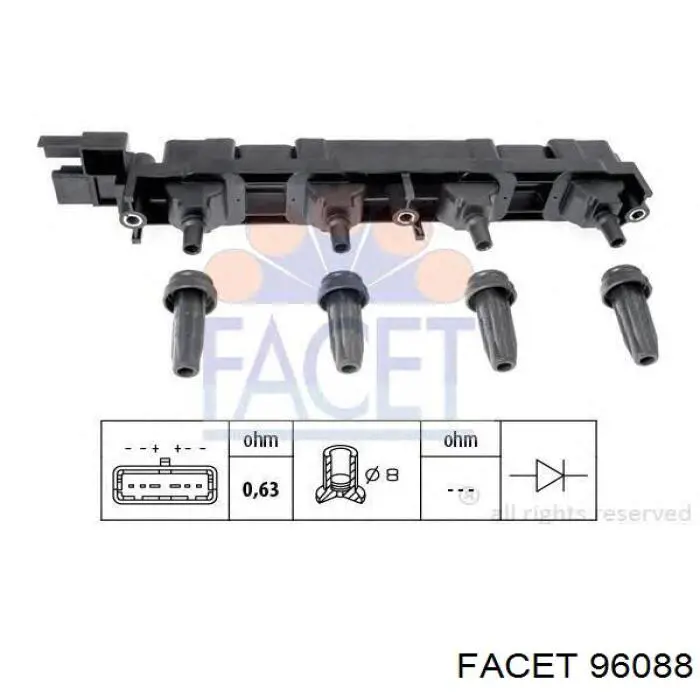 Катушка Facet 96088