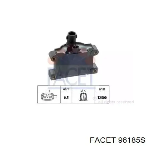 Катушка зажигания 96185S Facet