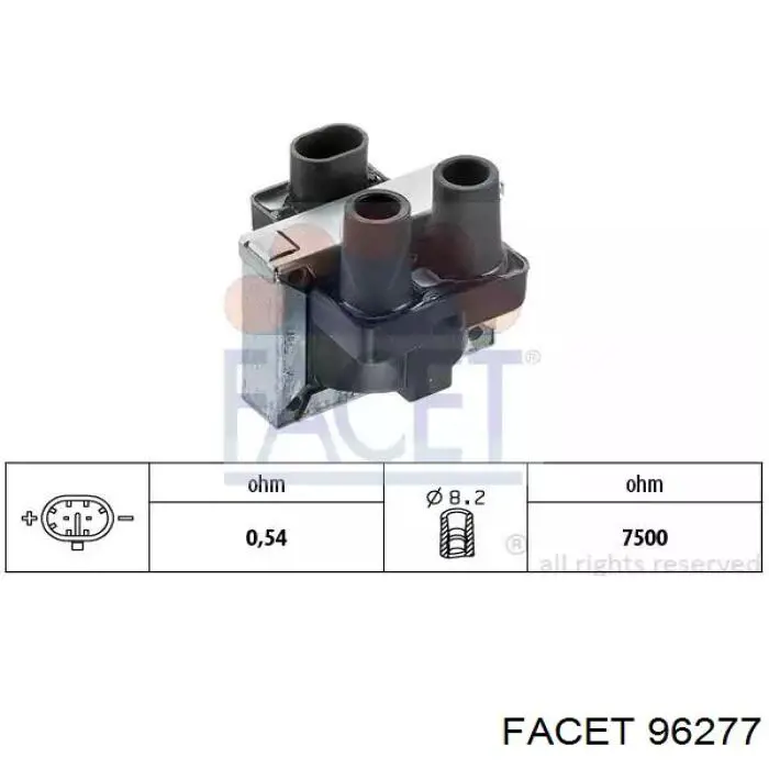 ENT960048 Engitech Катушка зажигания
