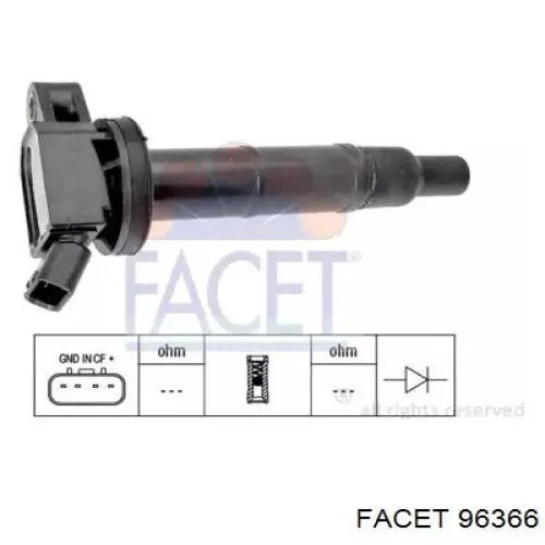 Катушка зажигания BAEQ119 Magneti Marelli