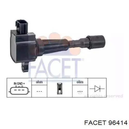 IGC303F YEC Катушка зажигания