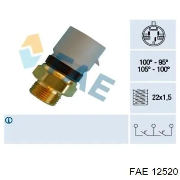 Датчик давления масла двигателя Рено Клио I