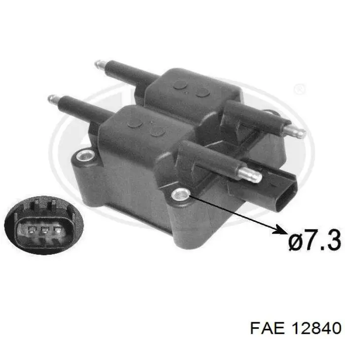 Купить 12840 FAE Датчик давления масла