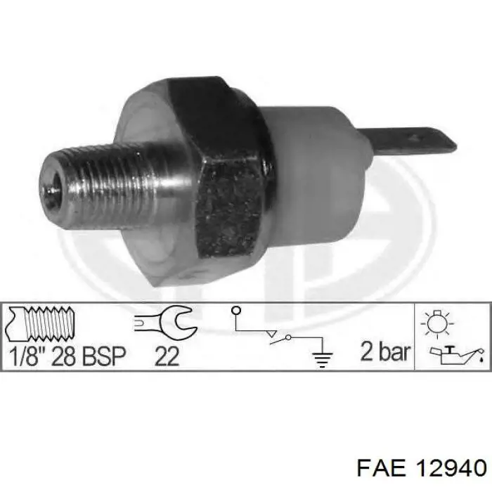 Купить 2524010G00 Nissan/Infiniti Датчик давления масла