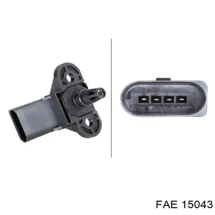 Датчик абсолютного давления в коллекторе FAE 15043 цена, от 12.81 USD