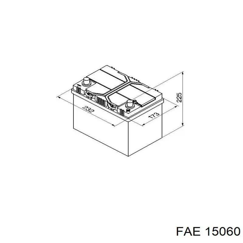 Датчик абсолютного давления в коллекторе FAE 15060 цена, от 23.85 USD