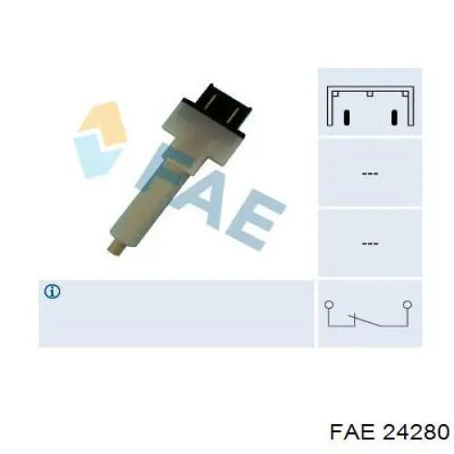 24280 FAE Датчик тормоза