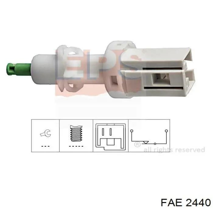 Датчик включения стопсигнала 2440 FAE