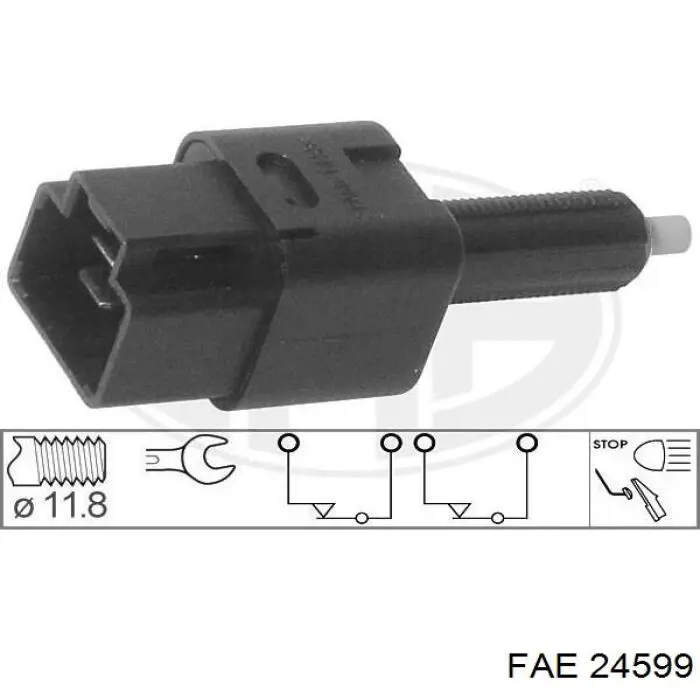 Датчик включения стопсигнала 24599 FAE