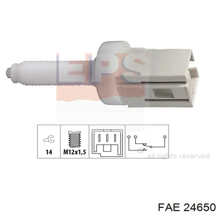 Датчик включения стопсигнала 24650 FAE