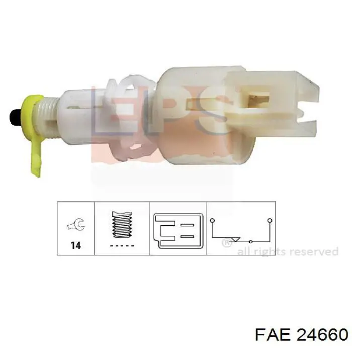 Compre 24660 FAE Sensor de ativação do sinal de parada