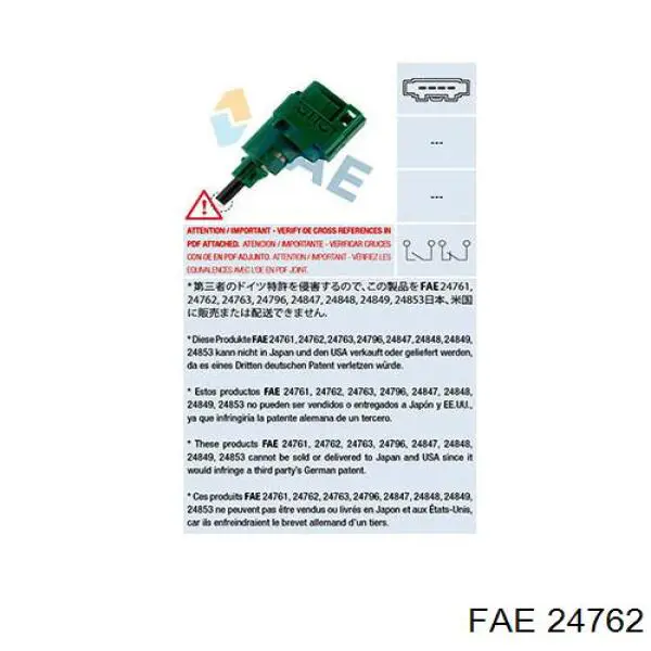 Лягушка FAE 24762 цена, от 10.19 USD