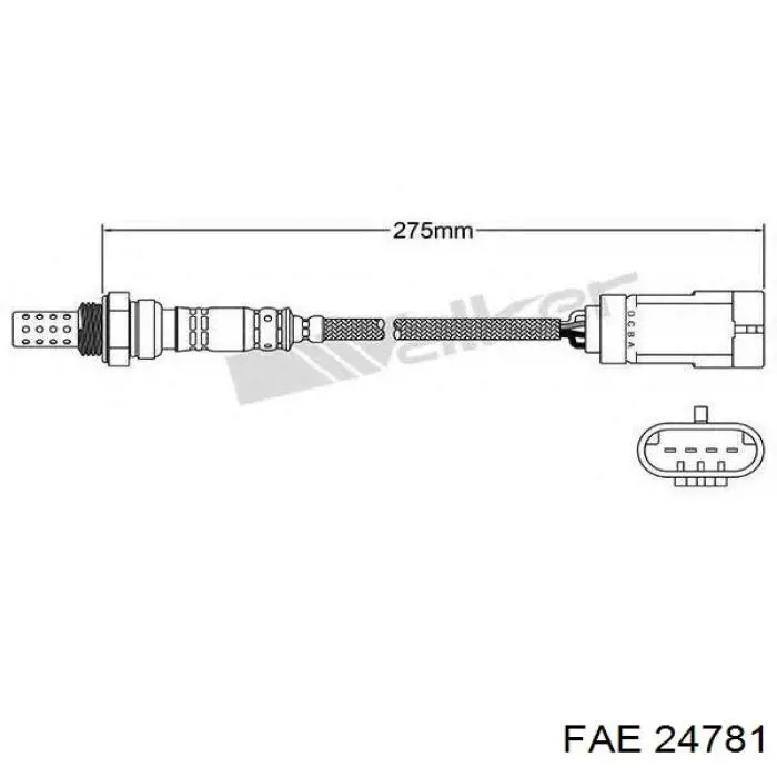 Датчик включения стопсигнала 24781 FAE