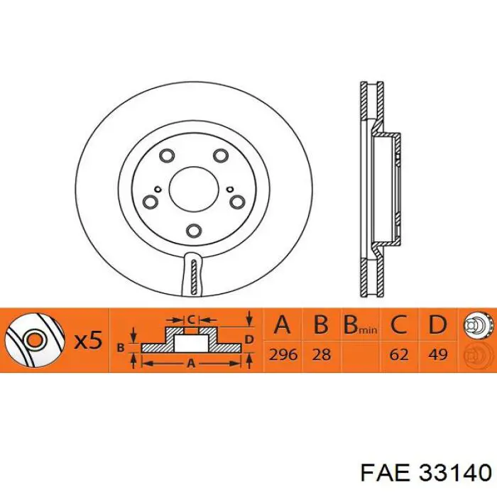 Купить 33140 FAE Термодатчик охлаждающей жидкости