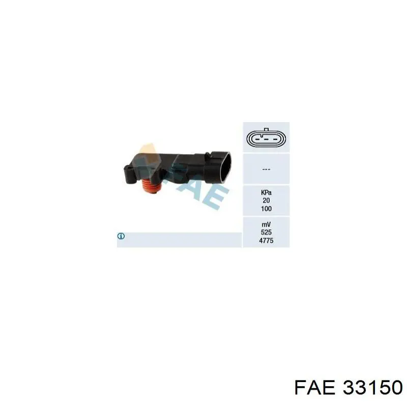 Датчик указателя температуры охлаждающей жидкости FAE 33150 цена, от 9.99 USD