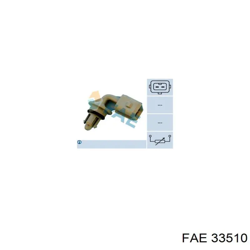 33510 FAE датчик температуры воздушной смеси