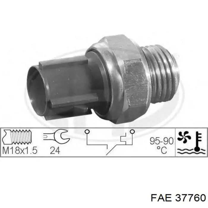Датчик температуры радиатора FAE 37760 цена, от 17.00 USD