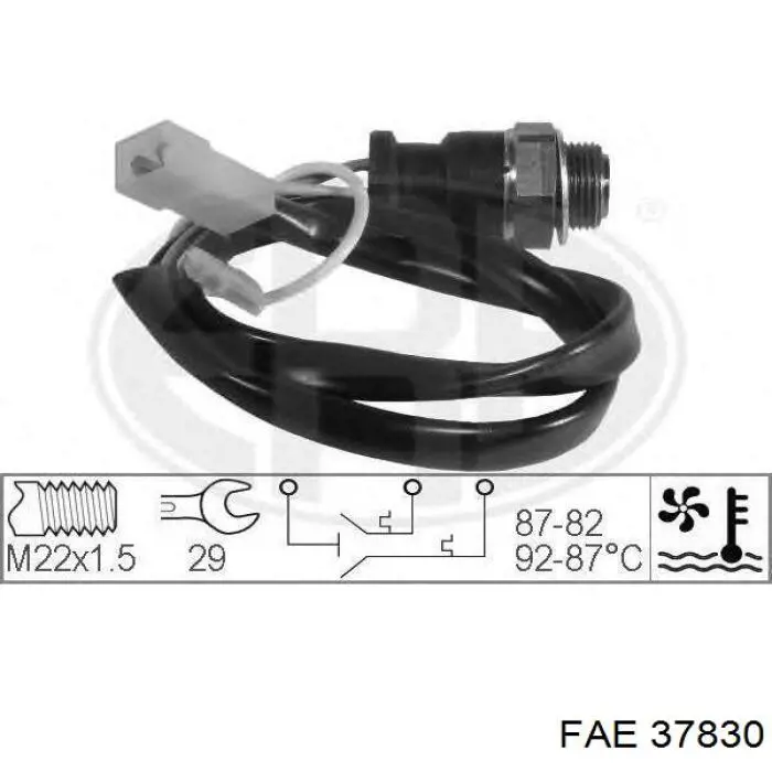 60543482 Fiat/Alfa/Lancia Датчик радиатора