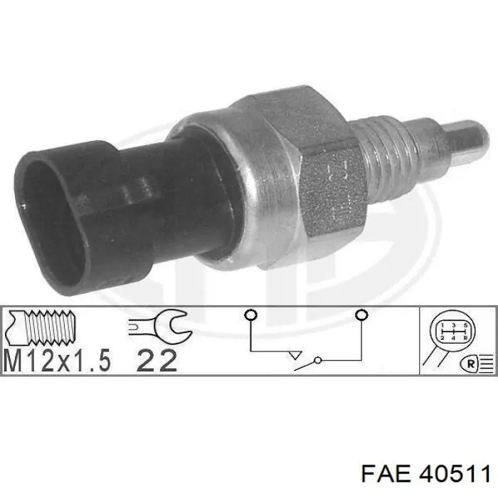 Включатель фонарей заднего хода FAE 40511 цена, от 7.64 USD