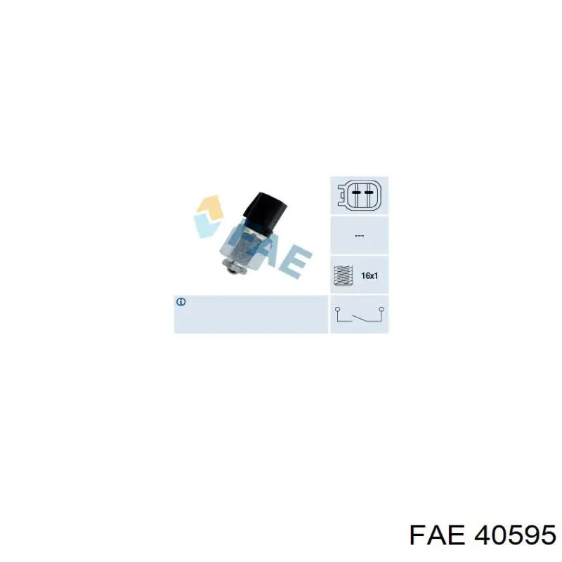 Включатель фонарей заднего хода FAE 40595 цена, от 7.35 USD