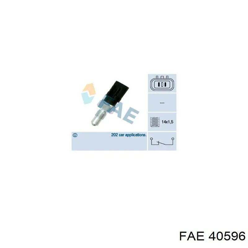 Включатель фонарей заднего хода FAE 40596 цена, от 11.17 USD