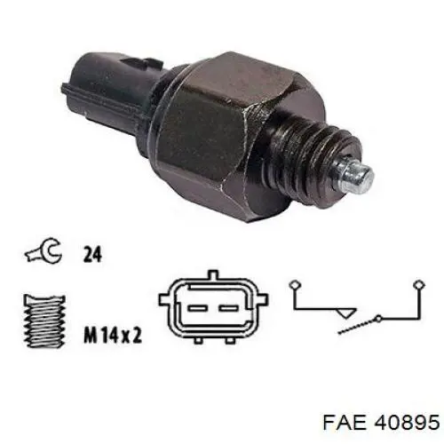 Включатель фонарей заднего хода FAE 40895 цена, от 12.47 USD