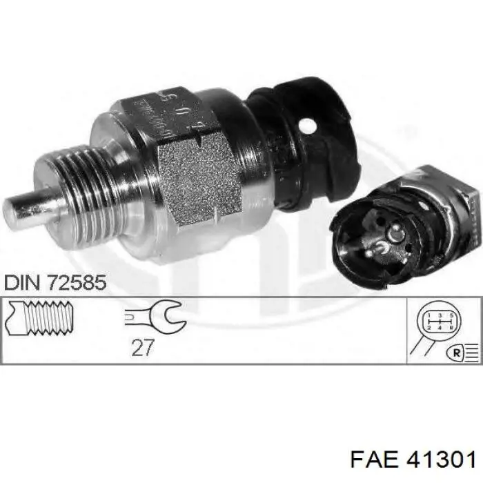 Датчик включения фонарей заднего хода 41301 FAE