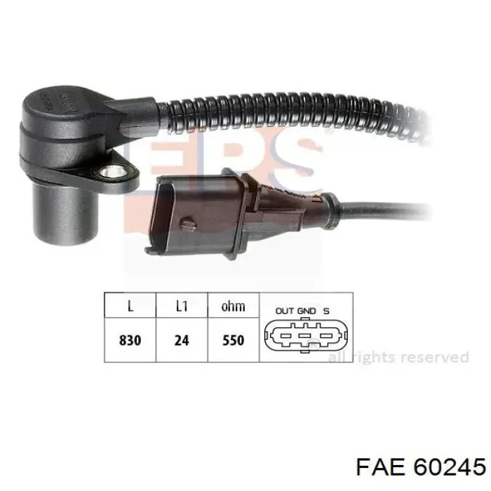 Датчик детонации 60245 FAE