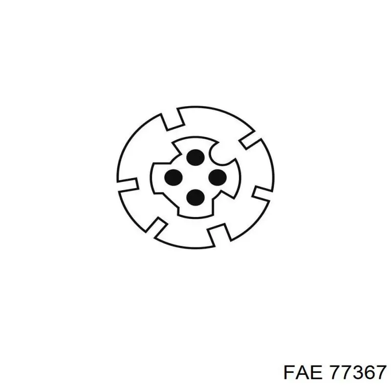 Лямбда датчик кислорода FAE 77367 цена, от 70.86 USD
