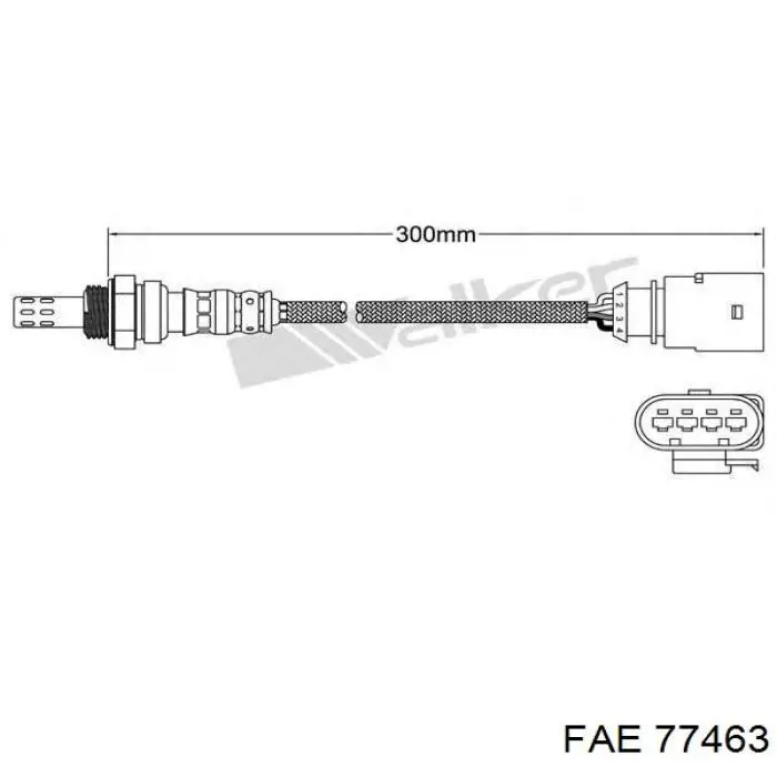 Лямбдазонд, датчик кислорода после катализатора FAE 77463 цена, от 43.95 USD