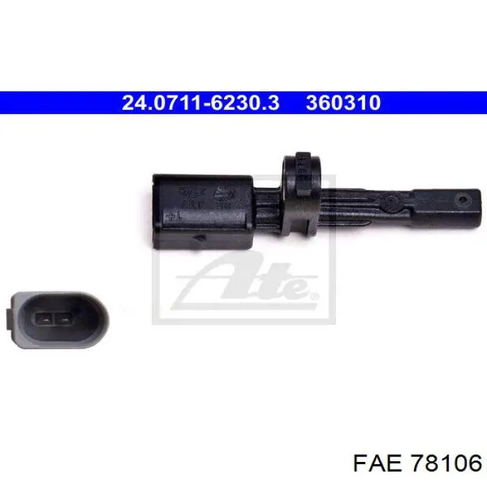 Датчик АБС (ABS) задний FAE 78106 цена, от 14.28 USD