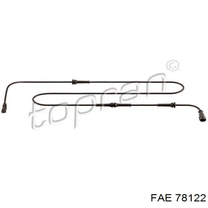 Датчик АБС (ABS) задний правый 78122 FAE