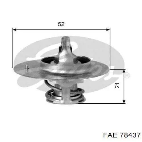Датчик АБС передний 78437 FAE
