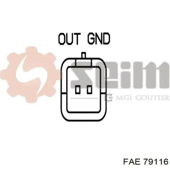 Купить 79116 FAE Датчик оборотов коленвала