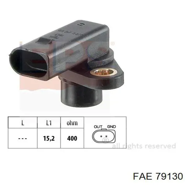 Датчик положения коленчатого вала FAE 79130 цена, от 18.06 USD