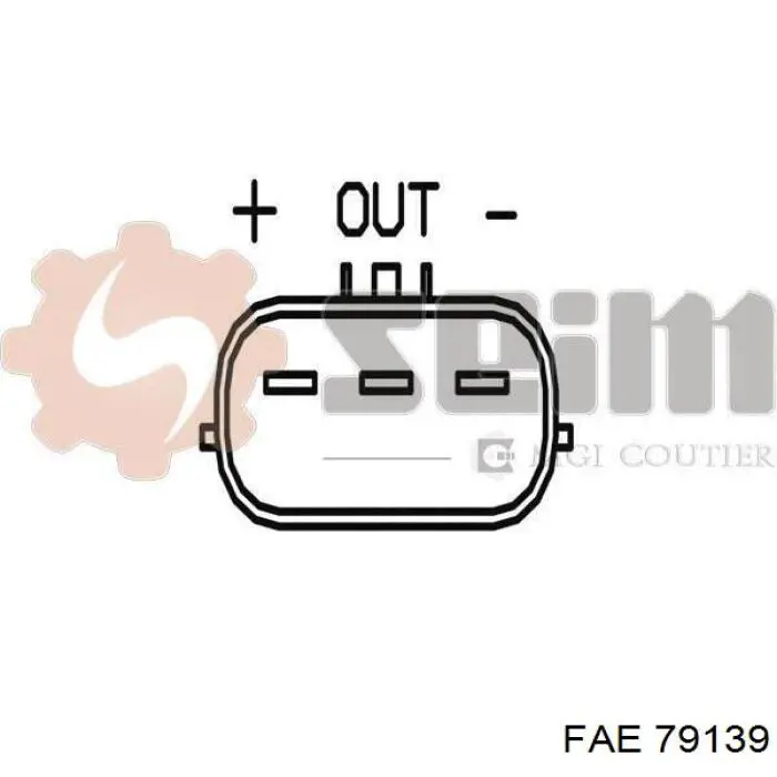 Датчик коленвала 79139 FAE