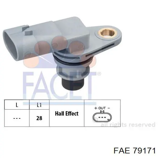 Датчик фаз FAE 79171 цена, от 24.21 USD