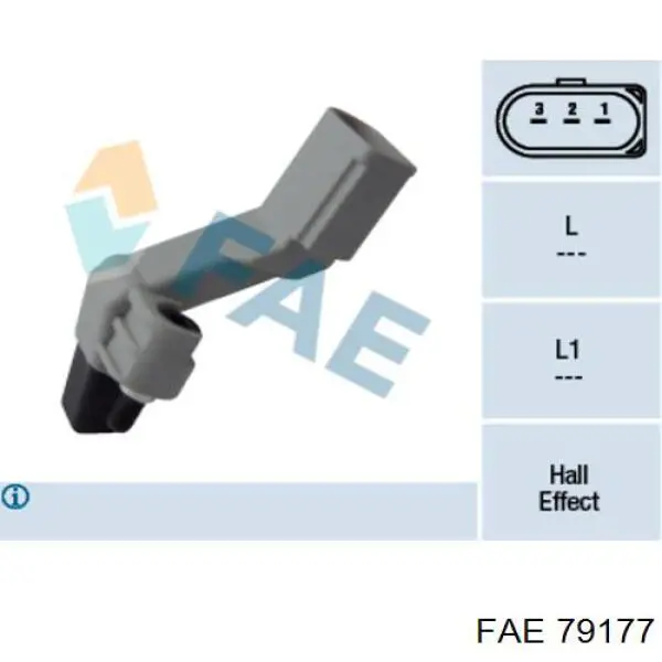 Купить 79177 FAE Датчик оборотов коленвала