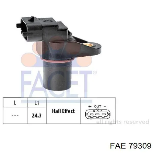 Датчик фаз FAE 79309 цена, от 16.47 USD