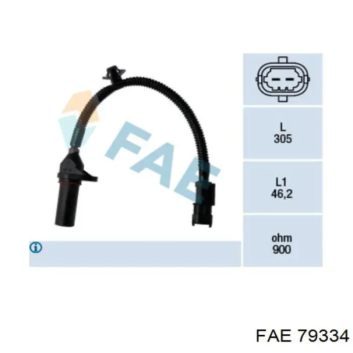 Датчик коленвала 79334 FAE