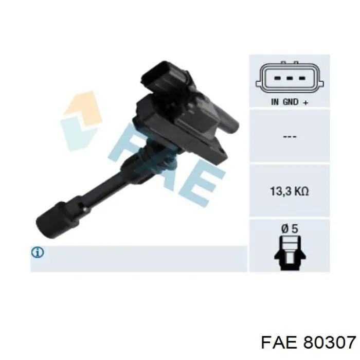 Катушка зажигания 80307 FAE