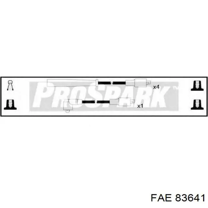 Провода зажигания FAE 83641 цена, от 12.50 USD