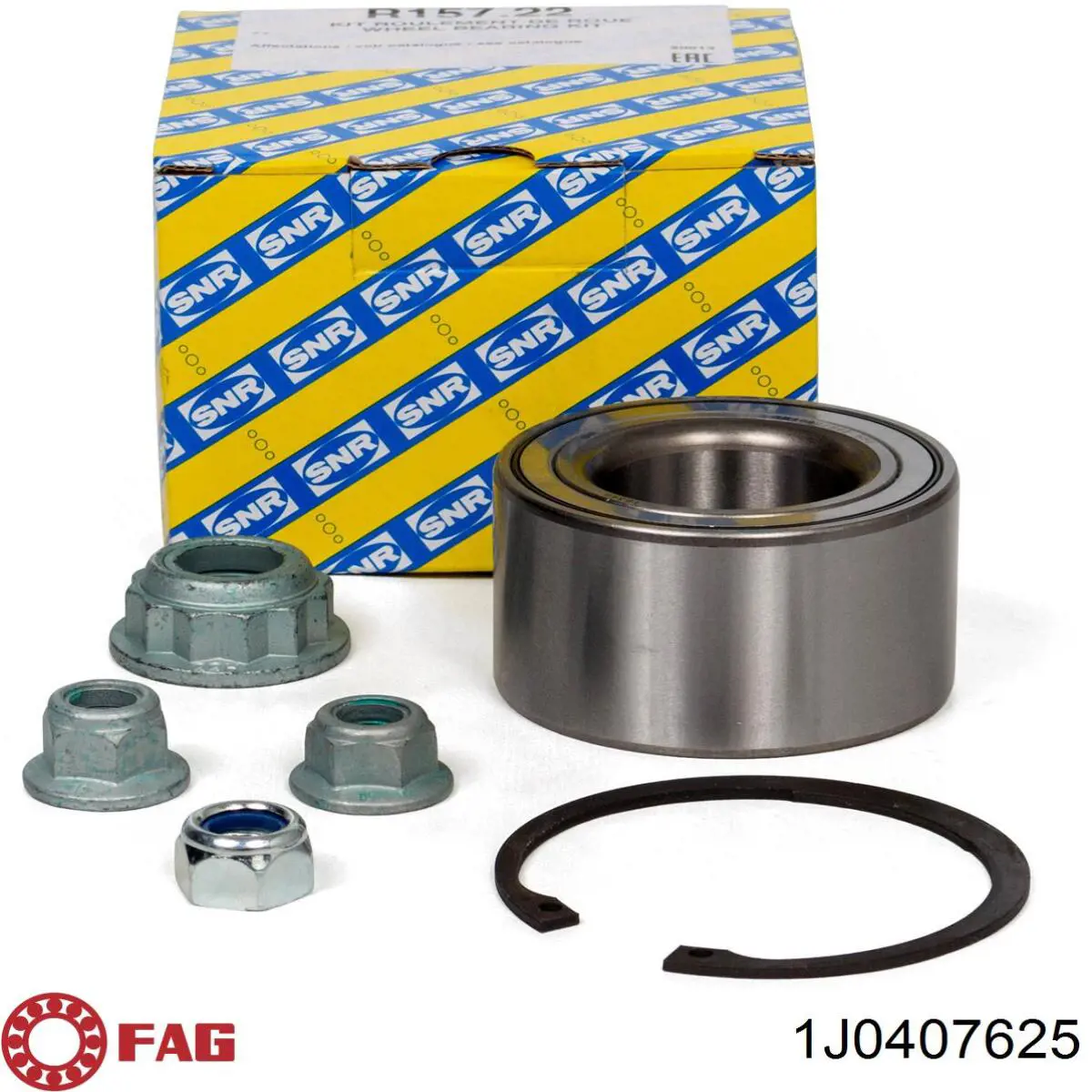 1J0407625 FAG Подшипник ступицы передней