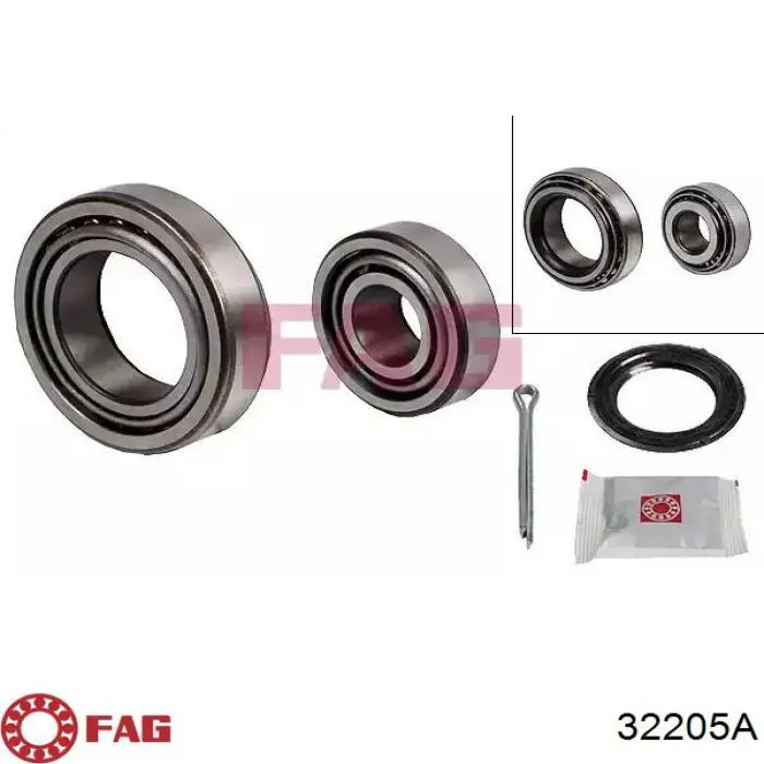  FAG 32205A цена, от 16.30 USD