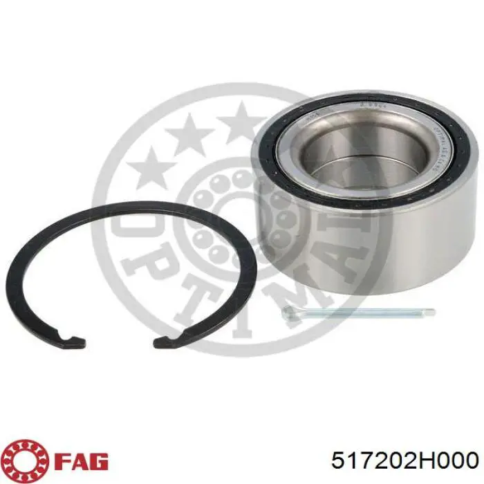Комплект подшипника ступицы колеса FAG 517202H000 цена, от 22.72 USD